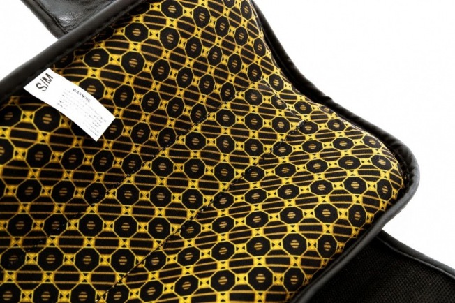 Щитки на ноги, шингарды премиальные на липучке UFC - Black | Фото 7