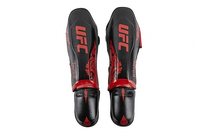 Щитки на ноги, шингарды UFC Premium True Thai - Black | Фото 1