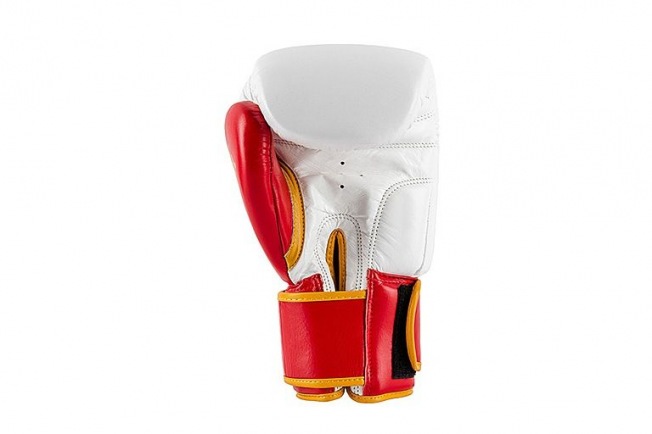 Боксерские перчатки UFC Premium True Thai - White/Red | Фото 4