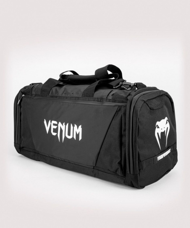 Сумка спортивная Venum Trainer Lite Evo - Black/White | Фото 3