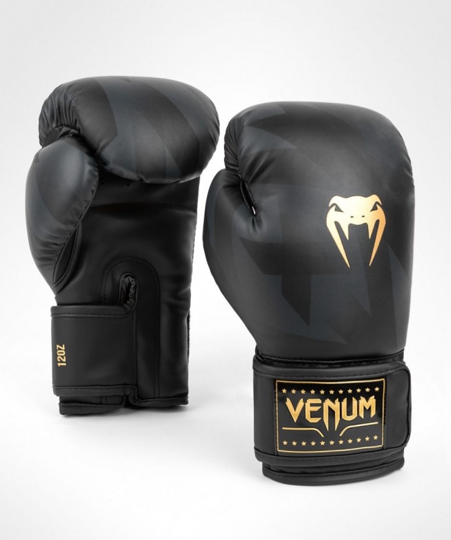 Боксерские перчатки Venum Razor - Black/Gold