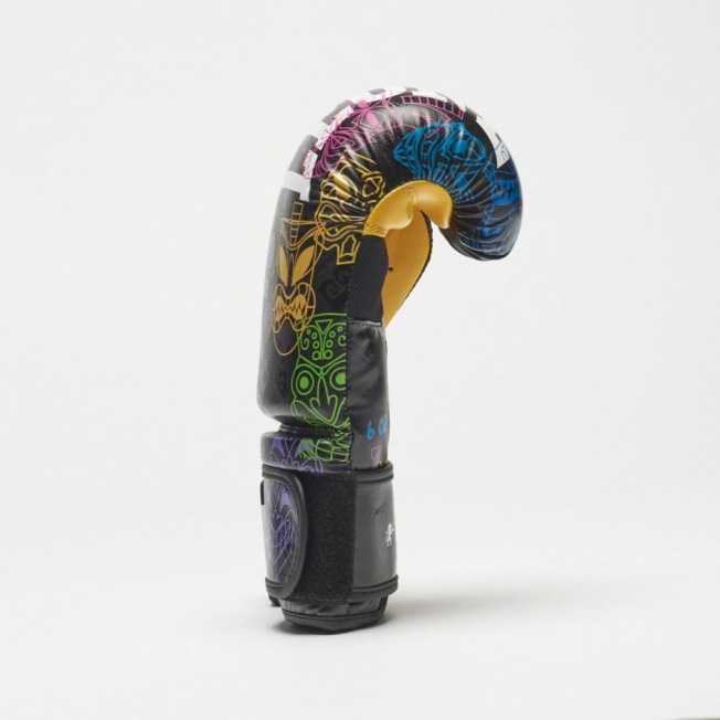 Детские боксерские перчатки Leone Totem GN403J - Black | Фото 4