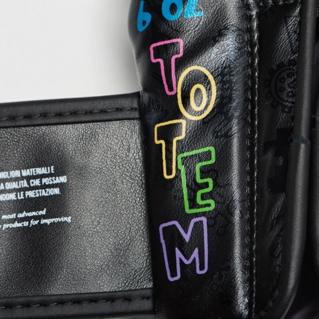 Детские боксерские перчатки Leone Totem GN403J - Black | Фото 7