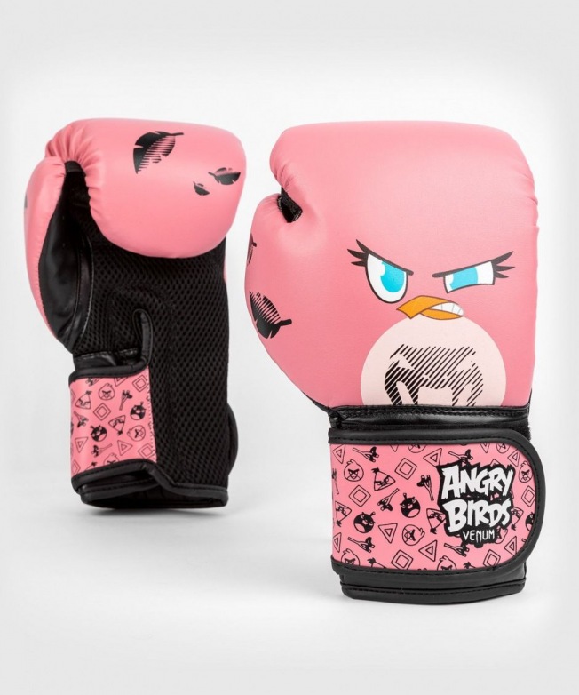Детские боксерские перчатки Venum Angry Birds - Pink