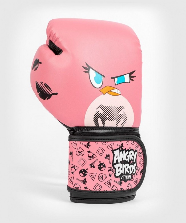 Детские боксерские перчатки Venum Angry Birds - Pink | Фото 3