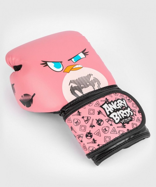 Детские боксерские перчатки Venum Angry Birds - Pink | Фото 4