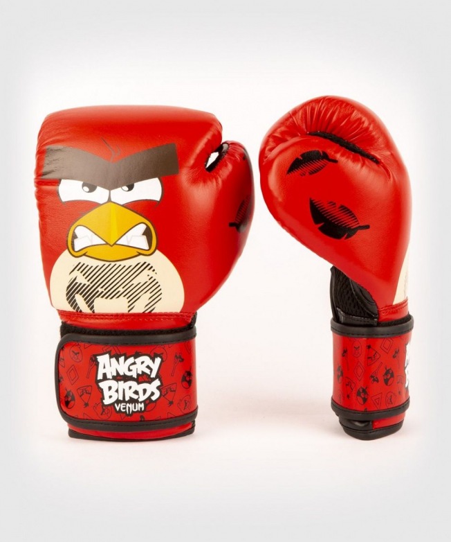 Детские боксерские перчатки Venum Angry Birds - Red | Фото 2
