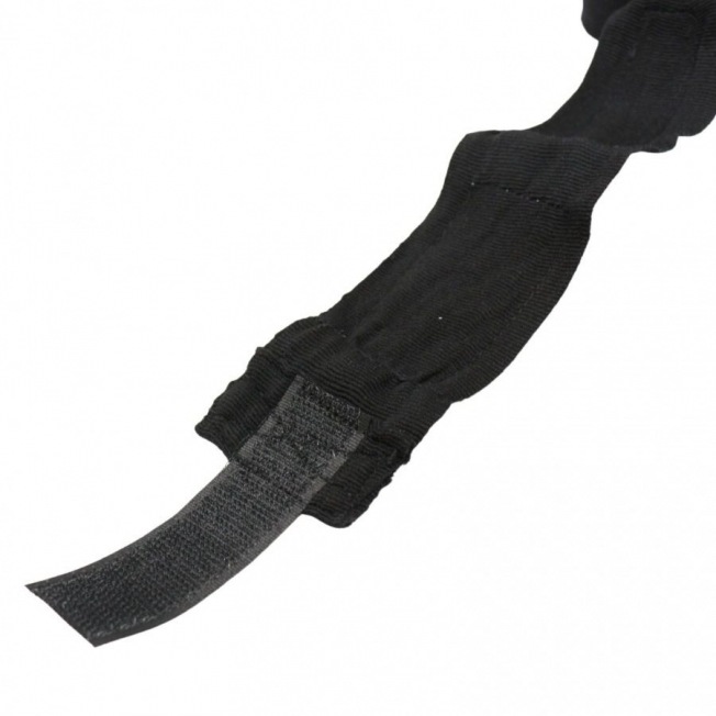 Бинты боксерские хлопковые BoyBo - Черный (4.5m) | Фото 1