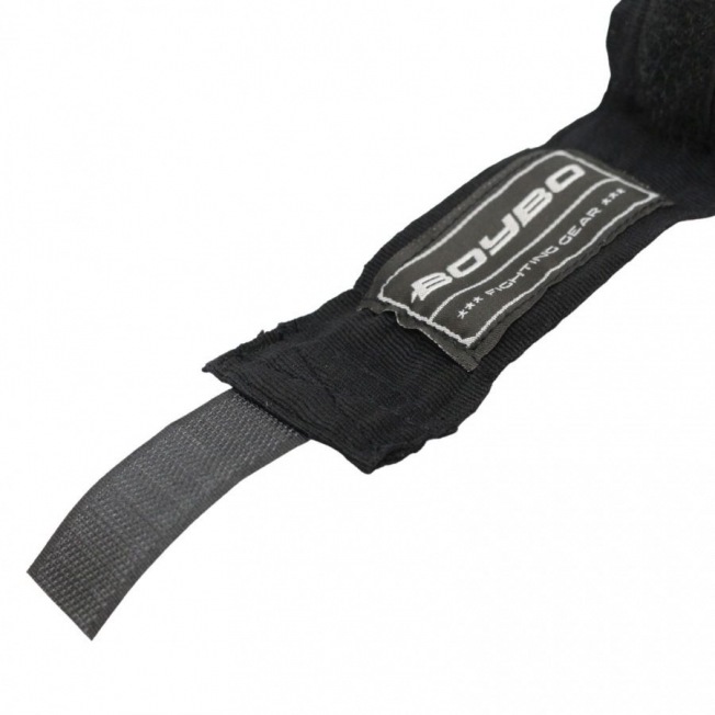 Бинты боксерские хлопковые BoyBo - Черный (4.5m) | Фото 2