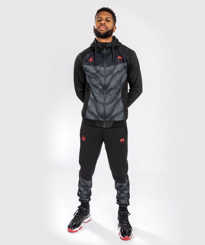 Толстовка Venum Phantom - Black/Red | Фото 4