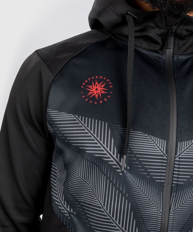 Толстовка Venum Phantom - Black/Red | Фото 7