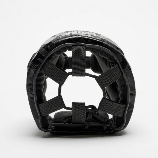 Боксерский шлем Leone Camo CS434 - Black | Фото 4
