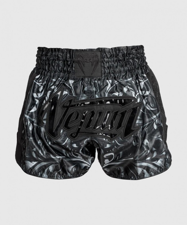 Тайские шорты Venum Absolute 2.0 - Black/Black