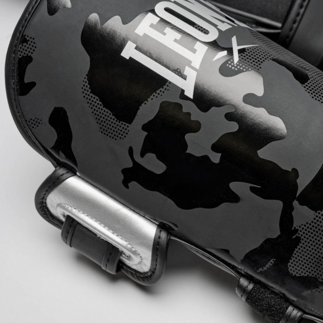 Щитки на ноги, шингарды Leone Camo PT157 - Black | Фото 7
