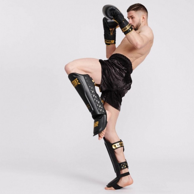 Щитки на ноги, шингарды Leone DNA PT177 - Black | Фото 8