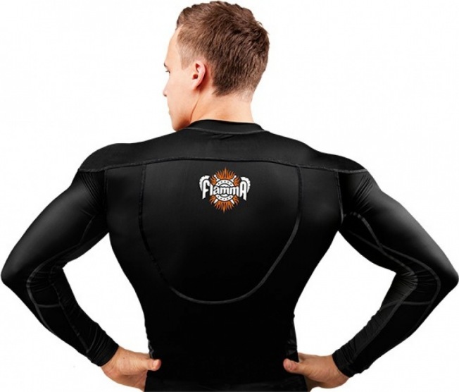 Рашгард Flamma Black Panther Long Sleeve | Фото 1