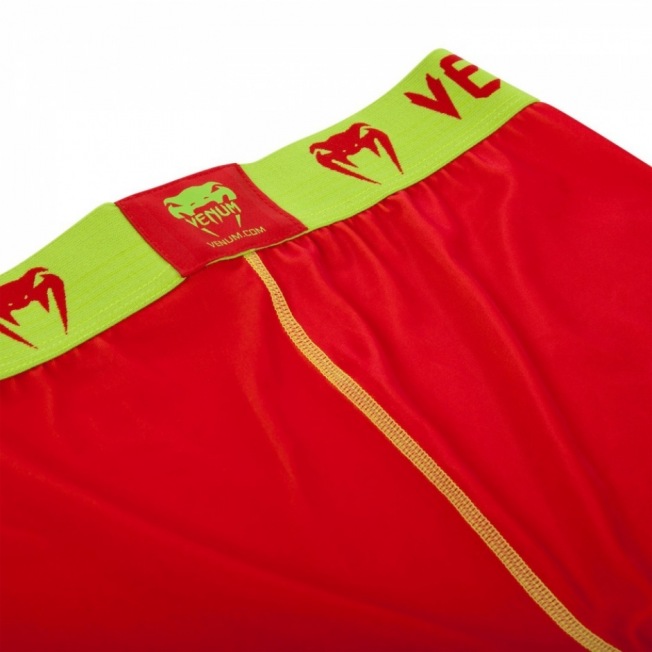 Компрессионные Штаны Venum Fusion - Orange/Yellow | Фото 4