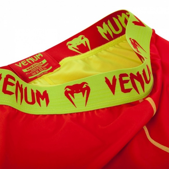 Компрессионные Штаны Venum Fusion - Orange/Yellow | Фото 5