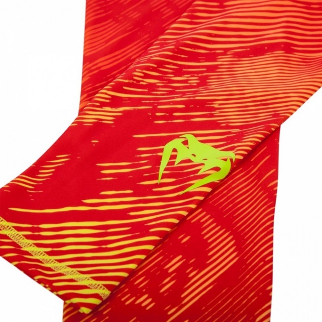 Компрессионные Штаны Venum Fusion - Orange/Yellow | Фото 6