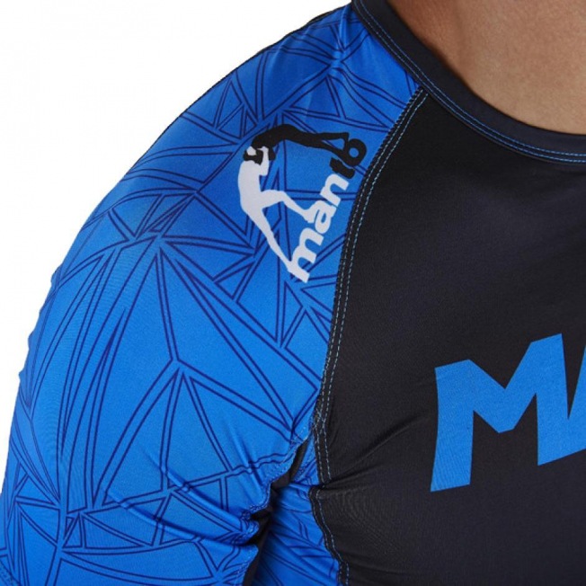 Рашгард Manto Victory - Black/Blue | Фото 1
