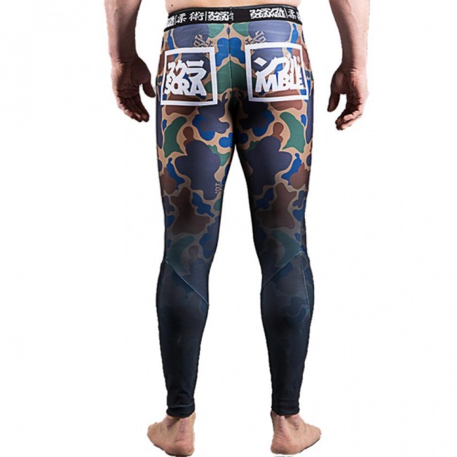 Компрессионные Штаны Scramble No Mind Camo | Фото 1