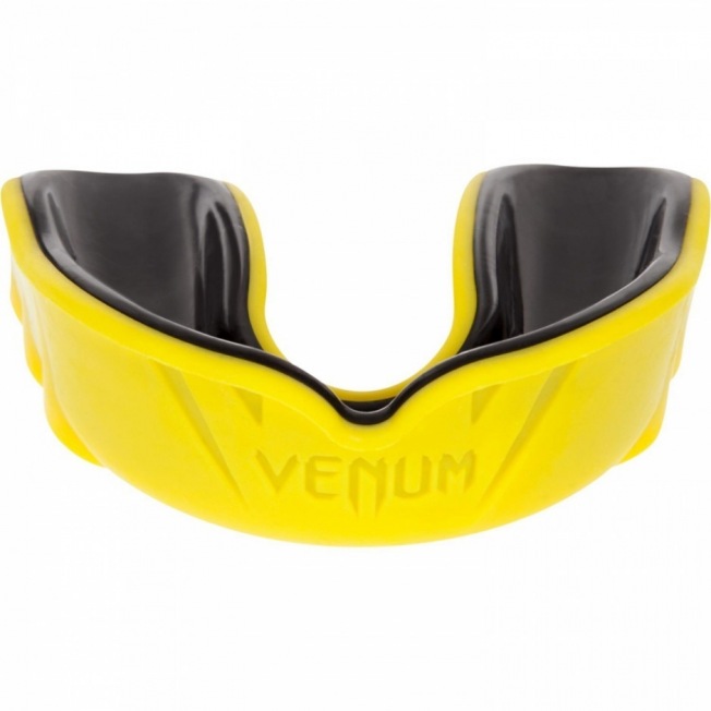 Капа боксерская Venum Challenger - Yellow/Black