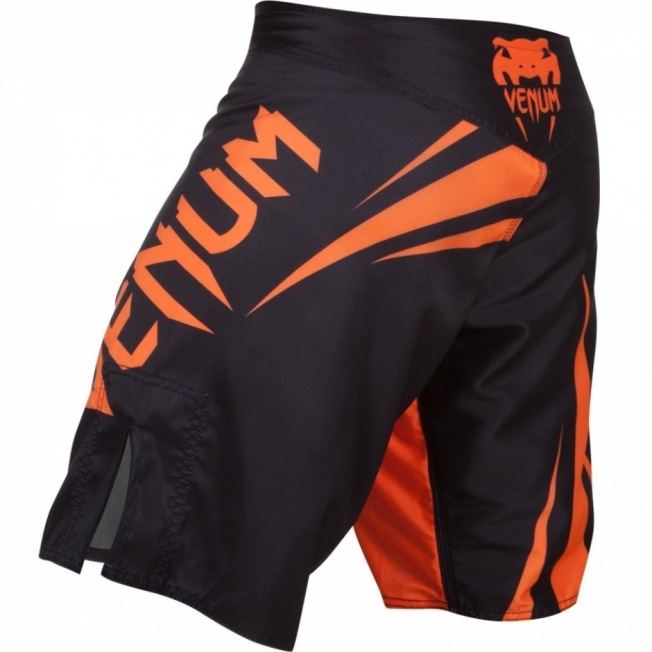 Шорты ММА Venum Challenger - Black/Neo Orange | Фото 3