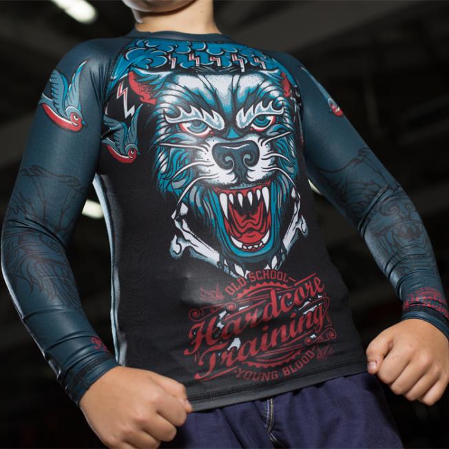 Детский Рашгард Hardcore Training Wolf | Фото 2