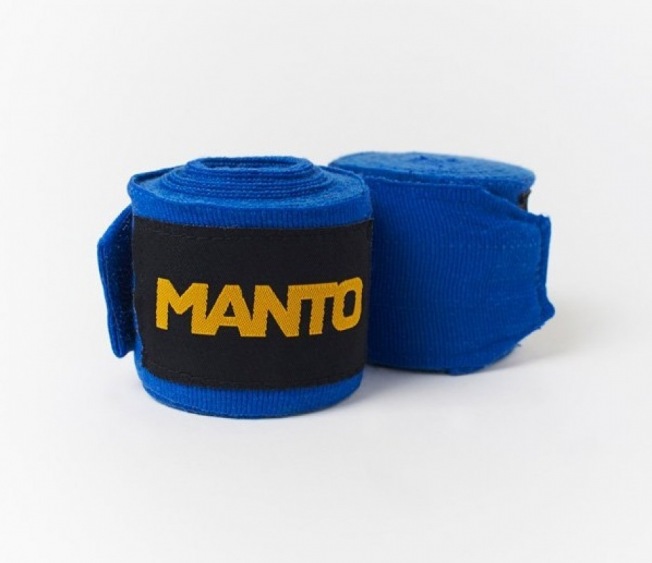 Бинты боксерские Manto Basico - Blue (4.6m)