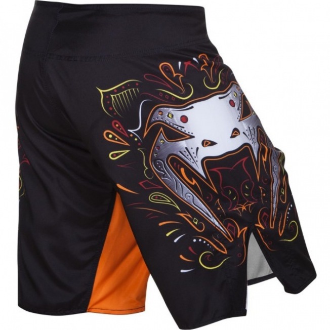 Шорты MMA Venum Santa Muerte 2.0 - Black | Фото 2