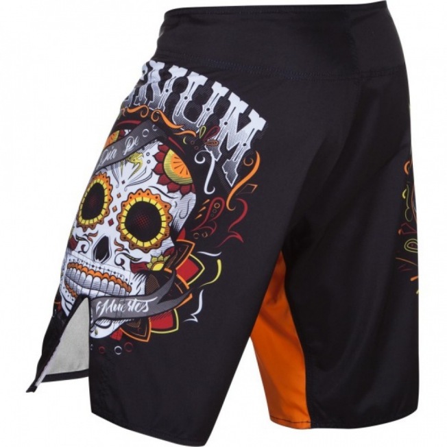 Шорты MMA Venum Santa Muerte 2.0 - Black | Фото 3