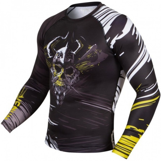 Рашгард Venum Viking Long Sleeves - Black | Фото 1