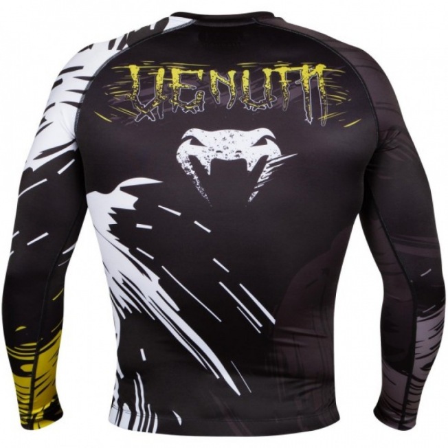 Рашгард Venum Viking Long Sleeves - Black | Фото 3