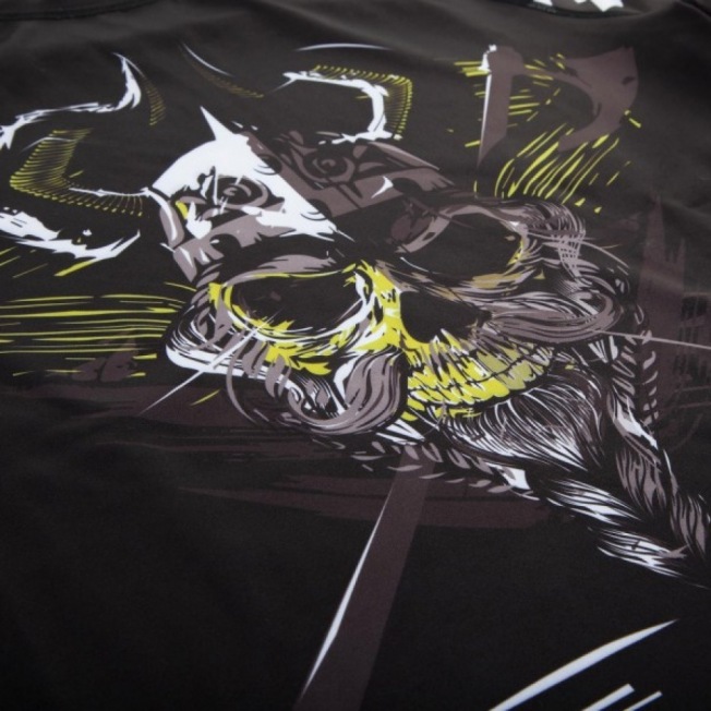 Рашгард Venum Viking Long Sleeves - Black | Фото 4