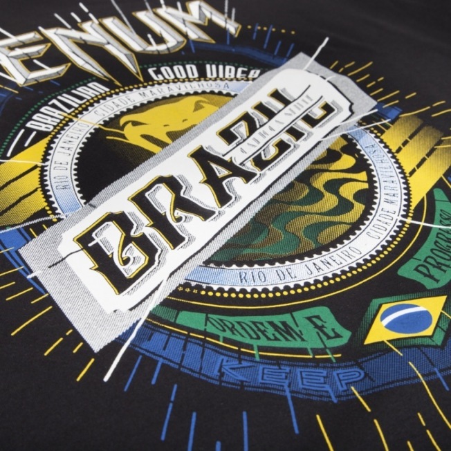 Футболка Venum Keep Rolling - Black | Фото 4