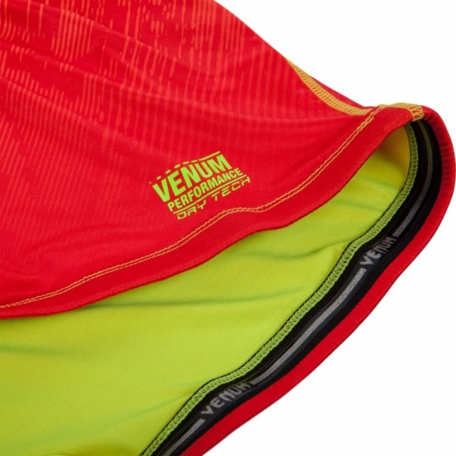 Рашгард Venum Fusion Short Sleeves - Orange/Yellow | Фото 8