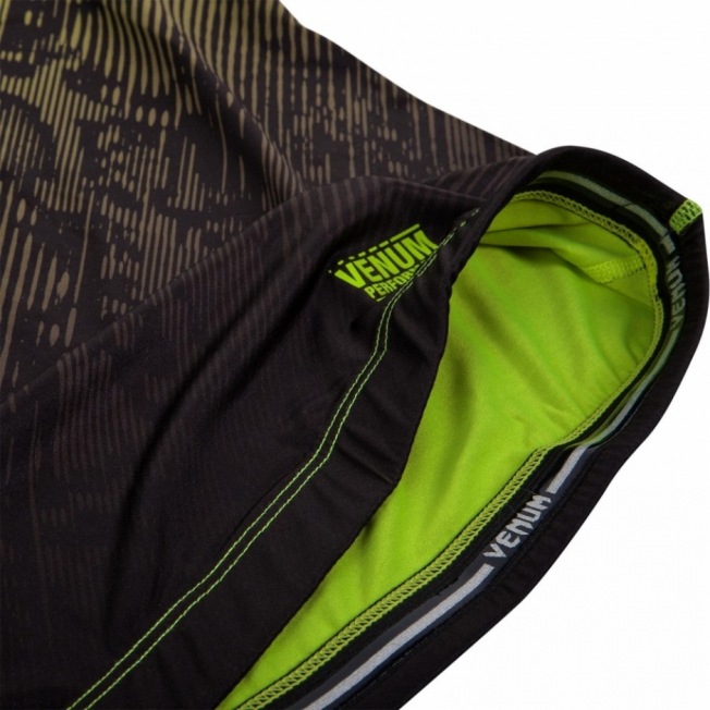 Рашгард Venum Fusion Long Sleeves - Black/Yellow | Фото 8