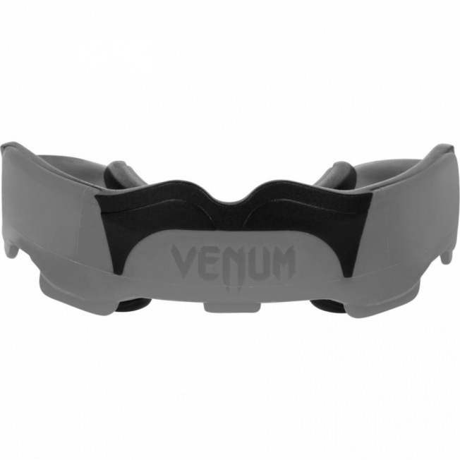 Капа боксерская Venum Predator - Grey/Black | Фото 4