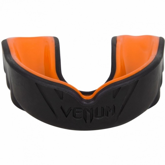 Капа боксерская Venum Challenger - Black/Orange