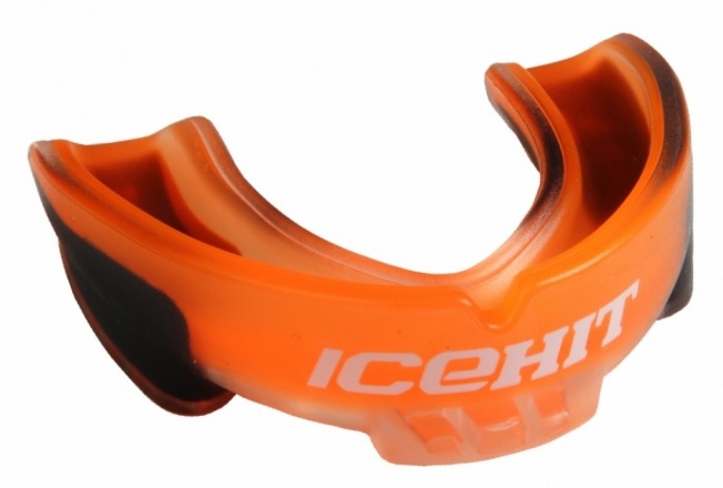 Капа боксерская Flamma Ice Hit - Orange | Фото 1