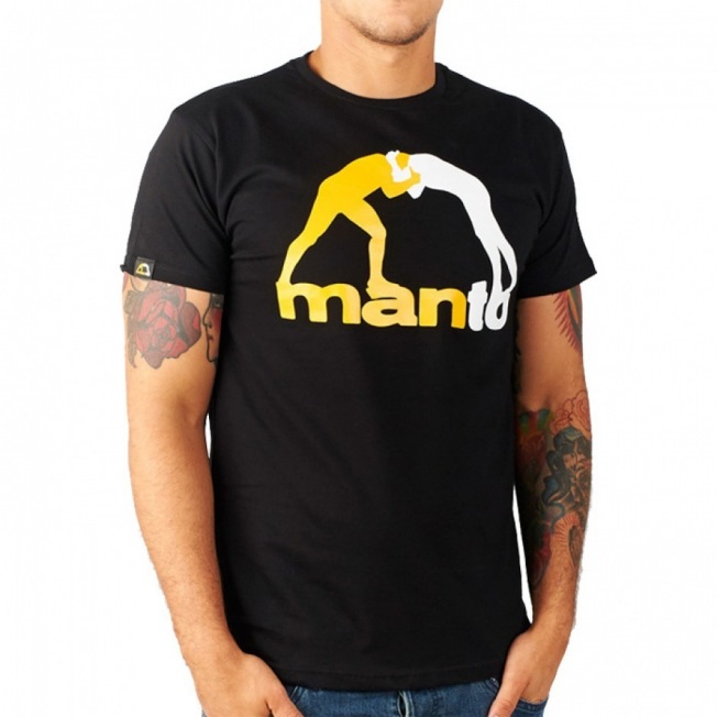 Футболка Manto Classic Logo - Black