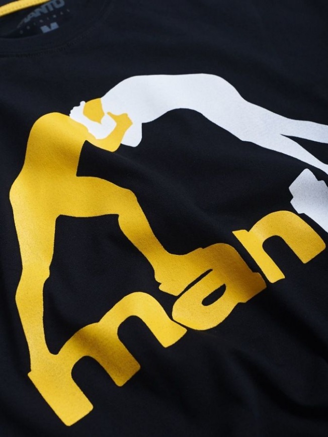 Футболка Manto Classic Logo - Black | Фото 2