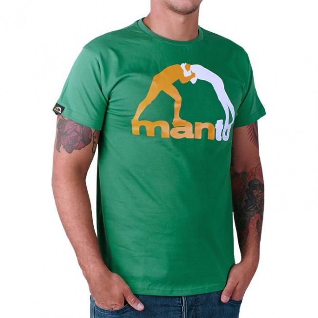 Футболка Manto Classic Logo - Green