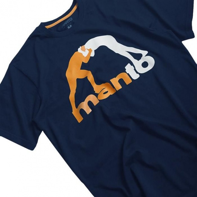 Футболка Manto Classic Logo - Navy | Фото 2