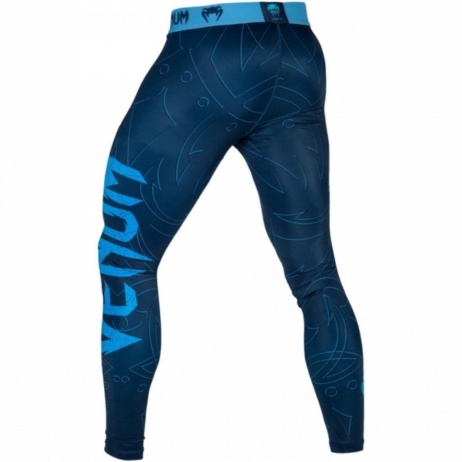 Компрессионные Штаны Venum Nightcrawler - Navy Blue | Фото 2