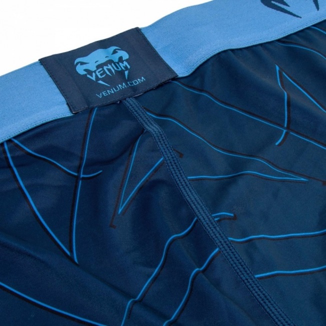 Компрессионные Штаны Venum Nightcrawler - Navy Blue | Фото 5