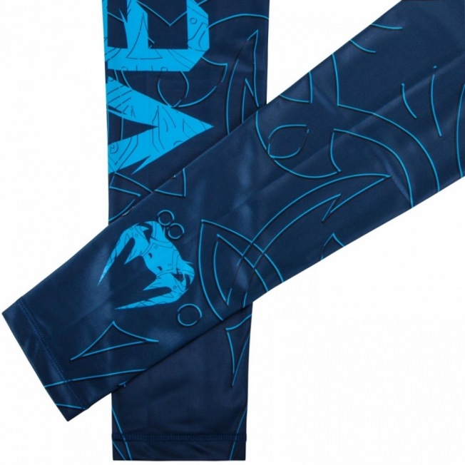 Компрессионные Штаны Venum Nightcrawler - Navy Blue | Фото 6