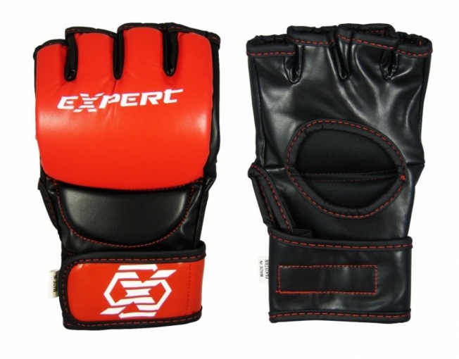 Перчатки ММА Expert - Red/Black | Фото 1